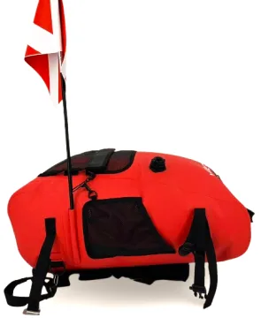 DiVONEA | 3 en 1: Mochila estanca 60 litros Convertible en Boya y Plancha de Pesca submarina - Accesorios incluidos thumbnail 4
